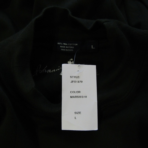 Johnnie Walker Sweaters New Johnnie Walker Pima Cotton Mock Turtleneck L Poshmark